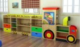 Childish Car Style Wooden Gondola
