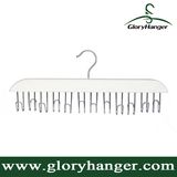 White Custom Wooden Scarf Hanger/Belt Hanger/Tie Hanger