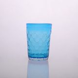 Blue Colored Glass Candle Holders