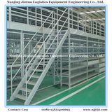 Heavy Metal Mezzanine Rack for Warehouse Storage System