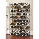 Large Volume Metal Wine Display Rack