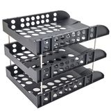 Standard 3 Tier Plastic Desktop File Tray /Display Rack C2117