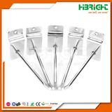 Slatwall Chrome Display Hooks for Supermarket