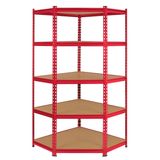 Metal Steel Rack Garage Home Storage 5 Shelves