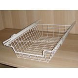 Powder Coated Wire Cabinet Sliding Basket (LJ7008)
