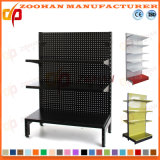 Customized Supermarket Retail Iron Wall Display Shelving Shelf (Zhs574)