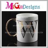 Exquisite Letter Cups with Handle Cheap Supply Ceramic Mug