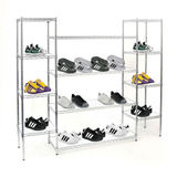 Stainless Steel Industrial Shoe Display Rack