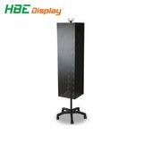 Supermarket Collapsible Metal Pegboard Display Spinner Racks