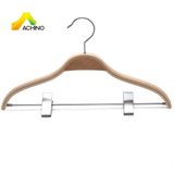 Achino Wooden Apparel Hanger for Men and Women Clothes