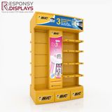 Floor Wood Razor Shaver Beard Clipper Display Rack