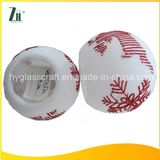 Wholesale White Snowflake Christmas Candleholder