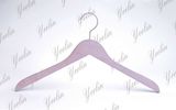 No Slip Natural Wood Color Clothes Wooden Hanger, Wooden Hanger, Clothes Wooden Hanger