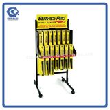 Custom Made Floor Standing Metal Floating Windshield Wiper Display Rack