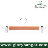Non Processed Cedar Wood Trousers Hanger with Two Clip