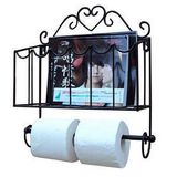 Artistical Bathroom Wall Mounted Storage Rack