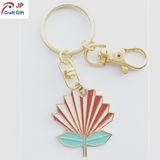 Custom High Quality Flower Shape Metal Keychain
