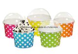 Custom Printed Disposable Paper Ice Cream Cup