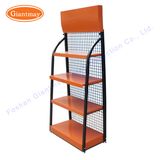 Retail Store Metal Display Shelf Storage Racks for Lubricating Engine Oil