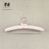 Satin Padded Coat Hanger with Bar at Factory Price for Towel