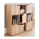 Furniture Bookcase DVD Display Storage Racks Book Shelf Unit
