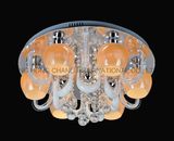 Glass Stylish Ceiling Lamps in European Design