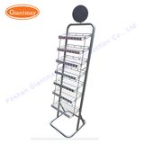 Metal Wire Nail Polish Floor Standing Display Shelf Rack