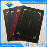 Custom Graduation Certificate Paper Holder with Foil Stamping