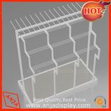 Metal Floor Clothes Display Rack with Hook