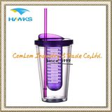 20oz Plastic Fruit Infusion Beverage Cup