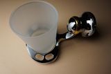 Wall Mounted Chrome Zinc Alloy Single Tumbler Holder 5310