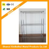 Adjustable Stainless Steel Chrome Plated Wire Shelving for Commercial Usage