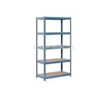 DIY 5 Layers Boltless Storage Shelving Rack, Metal Shelf