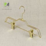 High-End Gold Metal Clothes Hanger Bottom / Pant Hanger