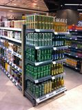 Single Sided Supermarket Gondola Shelving From China