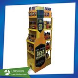 Custom Wooden Beer Wine Display Rack