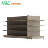 Supermarket Double Sided Shelf Gondola with Layers