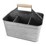 Hammered Tin Utensil Caddy and Kitchen Organizer
