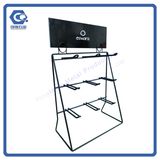Counter Top Metal Keychain Hanging Display Rack
