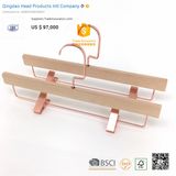 Natural Color Wooden Pants Hangers