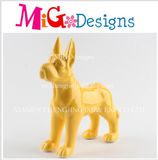 Wholesale Ceramic Yellow Pet Dog Shape Saving Bank