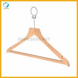 Customized Anti-Slip Wooden Clothing Hanger for Men