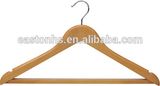 Anti-Slip Rubber Tube Wooden Cloth Hanger