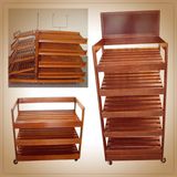 Shampoo MDF Double Side Pop Display Stand