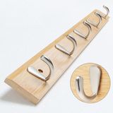 Modern Style Bamboo Coat Racks Hanging Hook Hanger