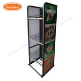 Flooring Metal Wire Hainging Baskets Display Stand Rack for Potato Chip