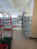 Wire Mesh Back Medium Duty Steel Supermarket Gondola Shelving Rack