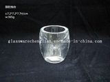 Promotional Machine-Made Glass Votive Candle Holder with Competitive Price (ZT-HG37)