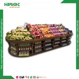 Wooden Bread Display Supermarket Shelf
