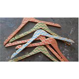 New Arrival Wooden Clothes Hanger with Print Pattern